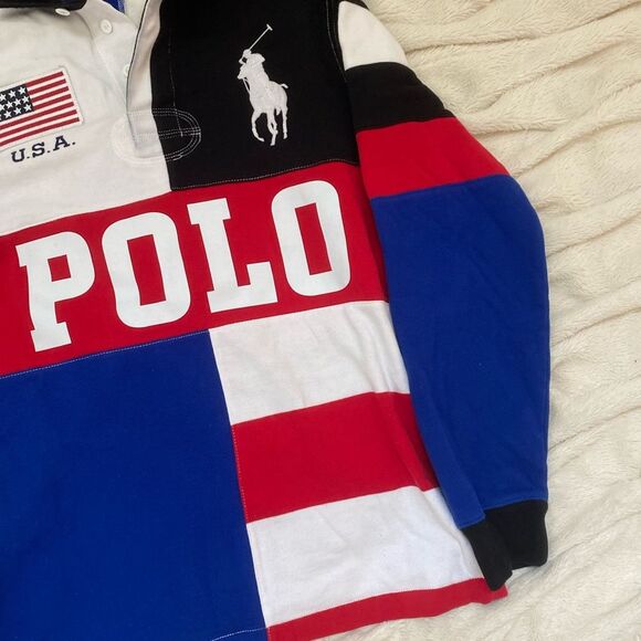 Polo Ralph Lauren vintage USA rugby polo - Picture 4 of 9